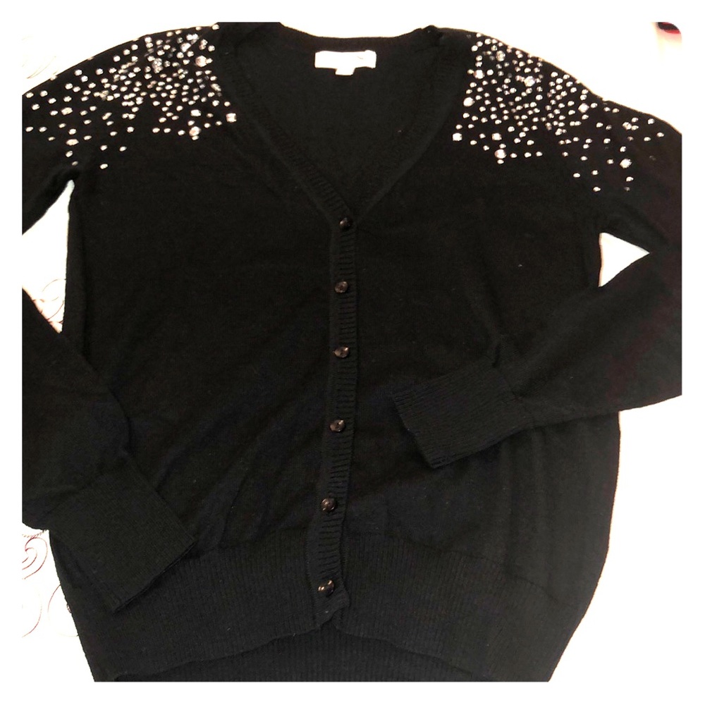 Cardigan with crystals SZ S